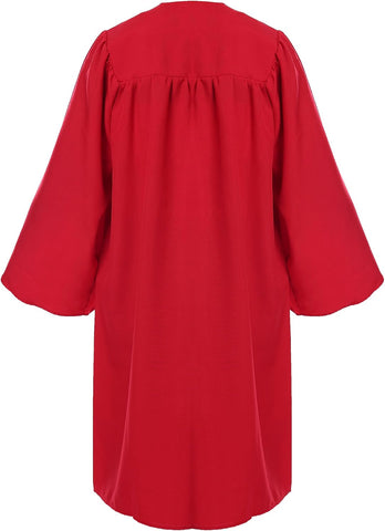 Unisex Adult Matte Graduation Cap and Gown Tassel Set