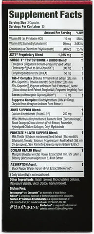 METISNutrition JXT5 Advanced Joint Health 5-in-1 Formula - 90 Capsules