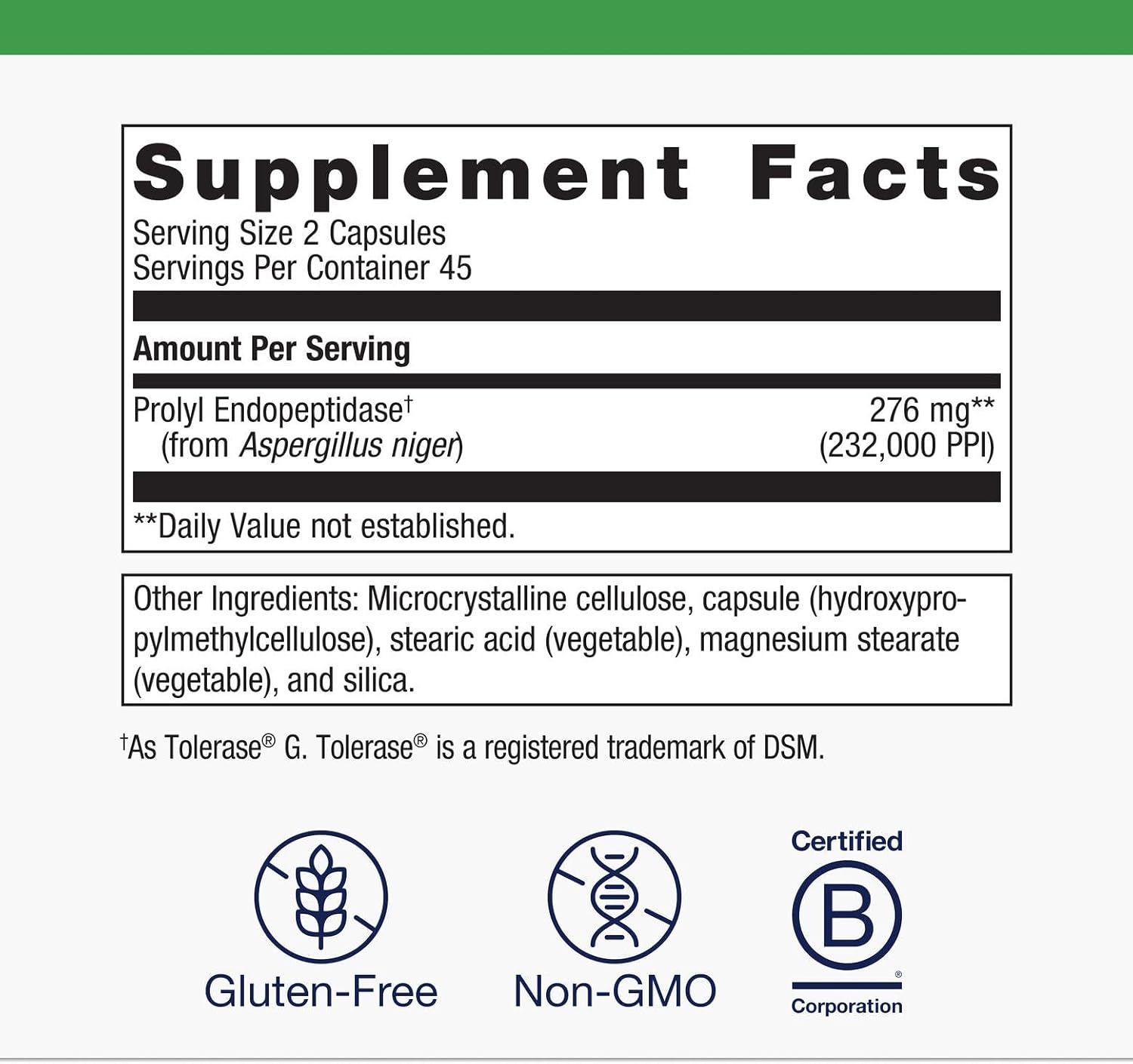 Metagenics SpectraZyme Gluten Digest Enzymes, 90 Capsules