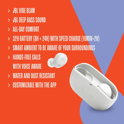 JBL Vibe Buds - True Wireless Earbuds - Black