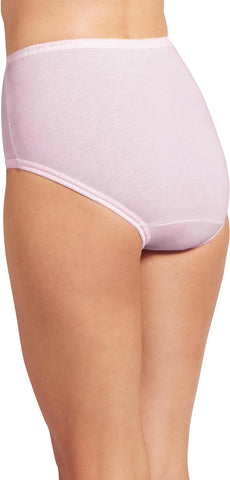 Jockey Women's Underwear 100% Cotton Elance Brief - 6 Pack