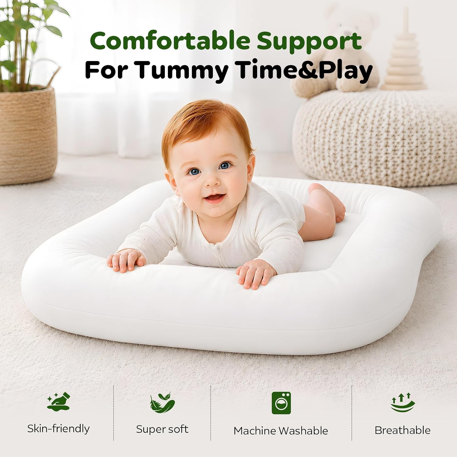 Baby Lounger for Newborns 0-24 Months - Baby Essentials