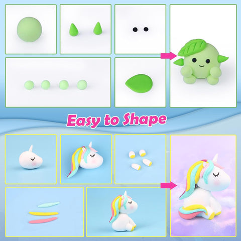 ESSENSON Air Dry Clay 150 Colors, Modeling Clay for Kids