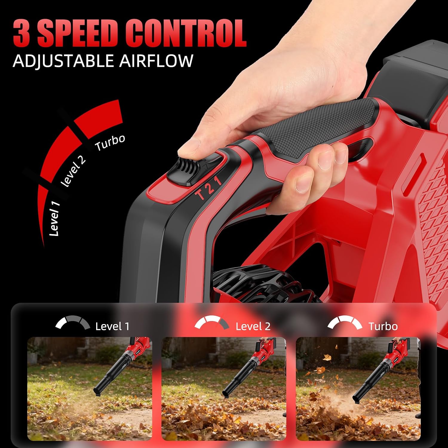 600 CFM Leaf Blower Cordless Compatible with Milwaukee 18V M18 Battery