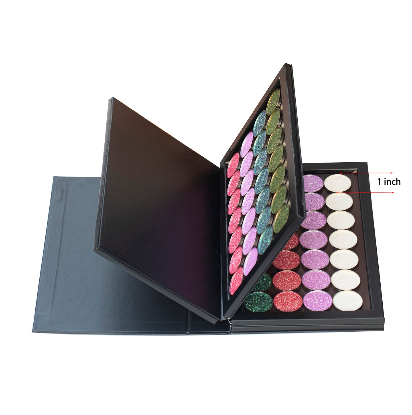 SZDYM 4 layers empty cardboard magnetic book eyeshadow palette