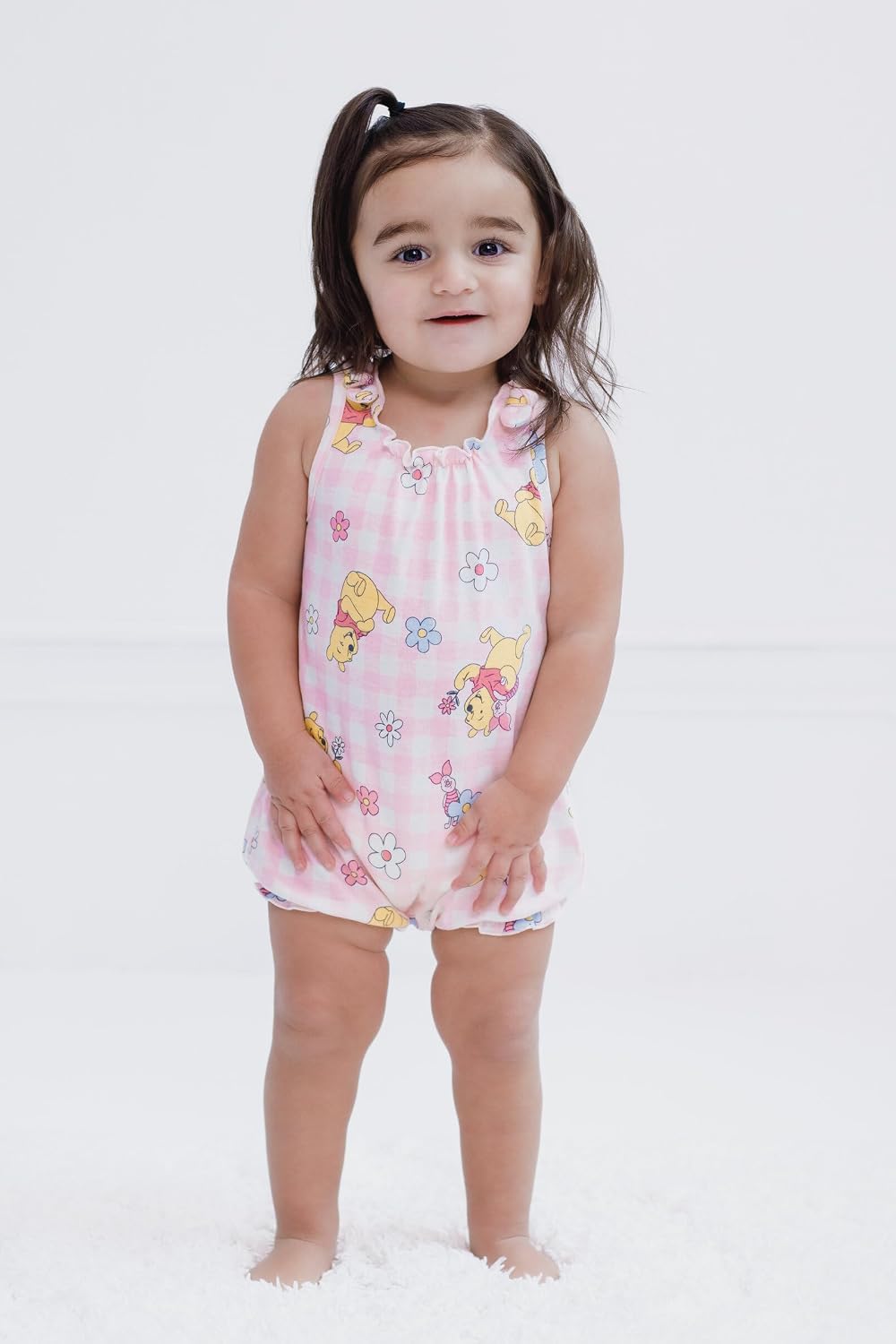 Disney Baby Girls 2 Pack Rompers Newborn to Infant Sizes (Newborn - 24 Months)
