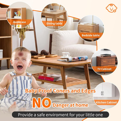 Corner Guards, (16 Pack) Corner Protectors Baby Proof Corners and Edges Furniture Table Protectors Corner Covers Baby Safety Bumpers Cushion, Baby Proofing, Clear