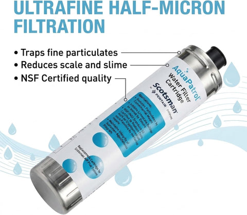 Scotsman APRC1-P AqualPatrol Plus Water Filter Replacement Cartridge, NSF