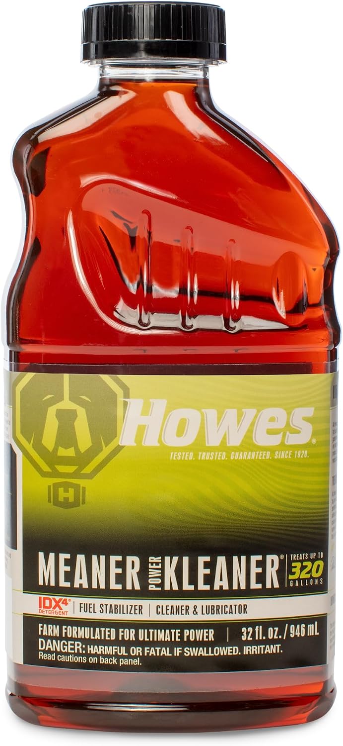 Howes Meaner Power Kleaner 32-ounce Fuel Stabilizer, Six 32oz Bottles