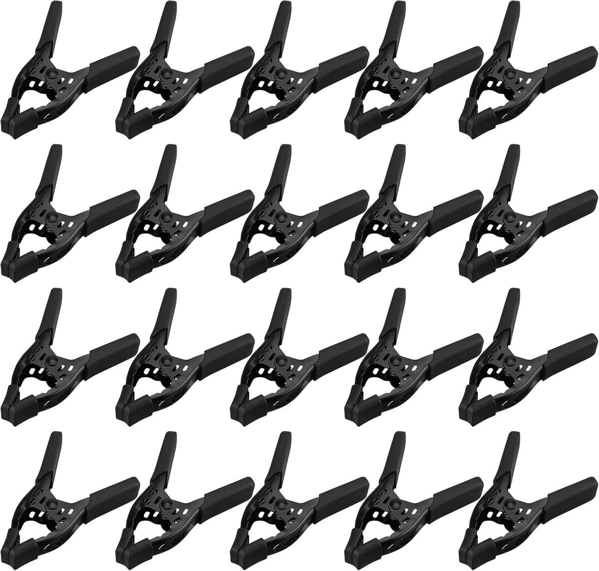 20-Piece 4-inch Spring Clamps for Woodworking/Backdrop Stand/Pool Cover/Tarp Clamps Heavy Duty Clips Spring Clips Metal Clamp Large Heavy Duty Clamps