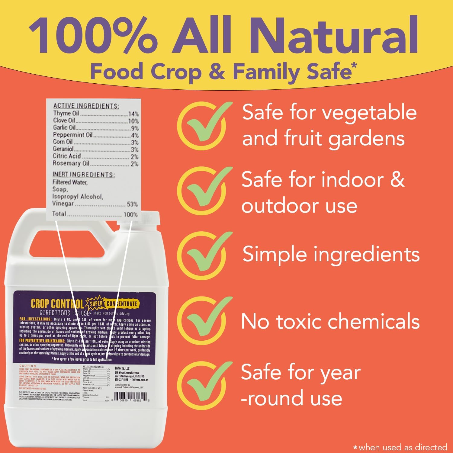Trifecta Crop Control Super Concentrate | 16 oz