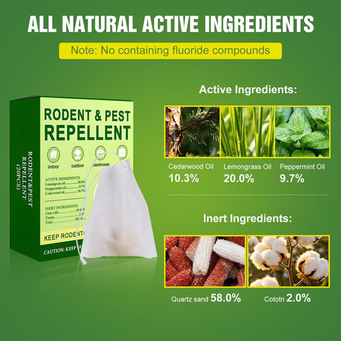 20 PCS Natural Peppermint Oil Mouse Repellent Balls Pest Control Repeller