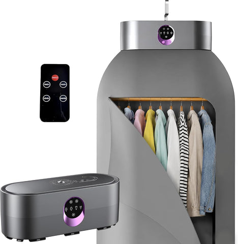 Portable Clothes Dryer for Upto 12 Clothes with Remote Control Compact Form