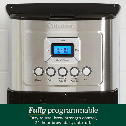 Cuisinart Coffee Maker, Programmable, 14-Cup Glass Carafe, DCC-3200