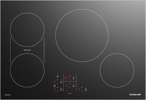 GASLAND 30 Inch Induction Cooktop, 4 Burner with Bridge Element, 220V