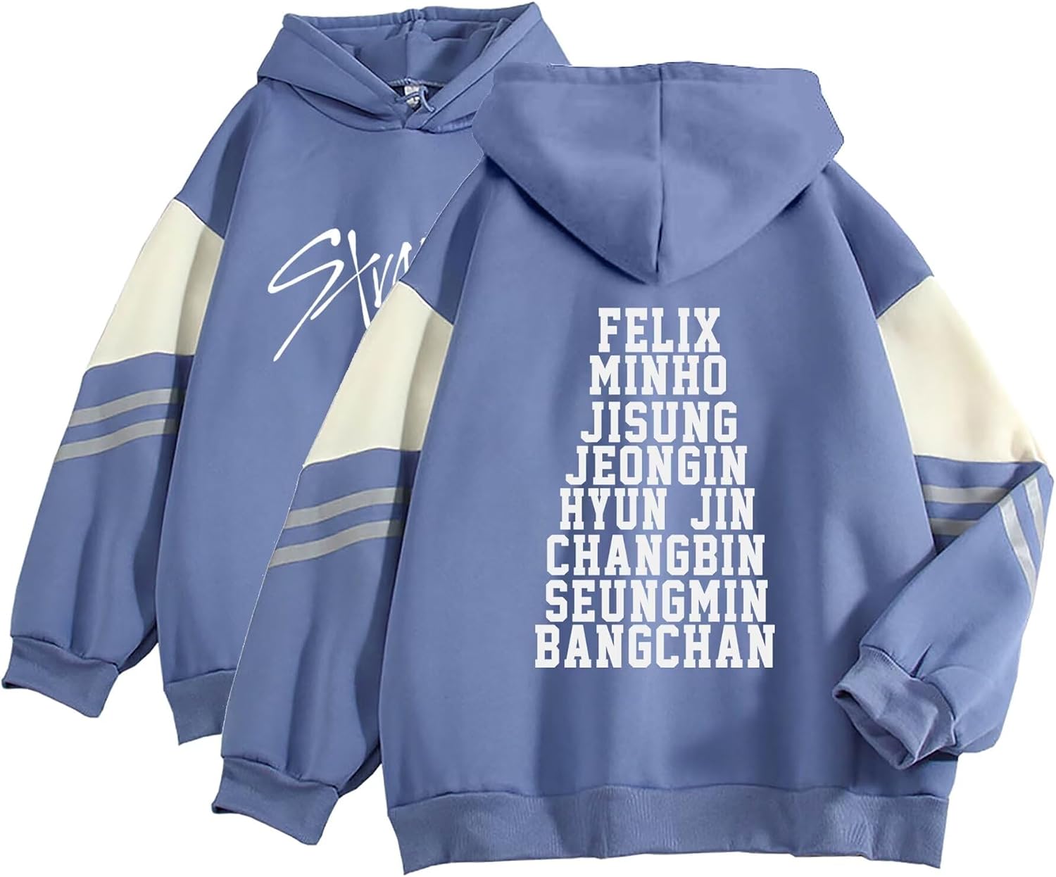 JUNG KOOK SKZ Hoodie Felix Hyunjin Bangchan New Album Star Concert Sweater Support Sweatshirt Shirt Skz Merch for Women