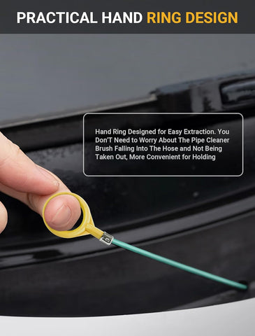 SARDVISA 120-Inch Sunroof Drain Cleaning Brush, Flexible Tube Cleaner