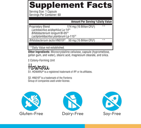 XYMOGEN ProbioMax Daily 30B, 60 Capsules