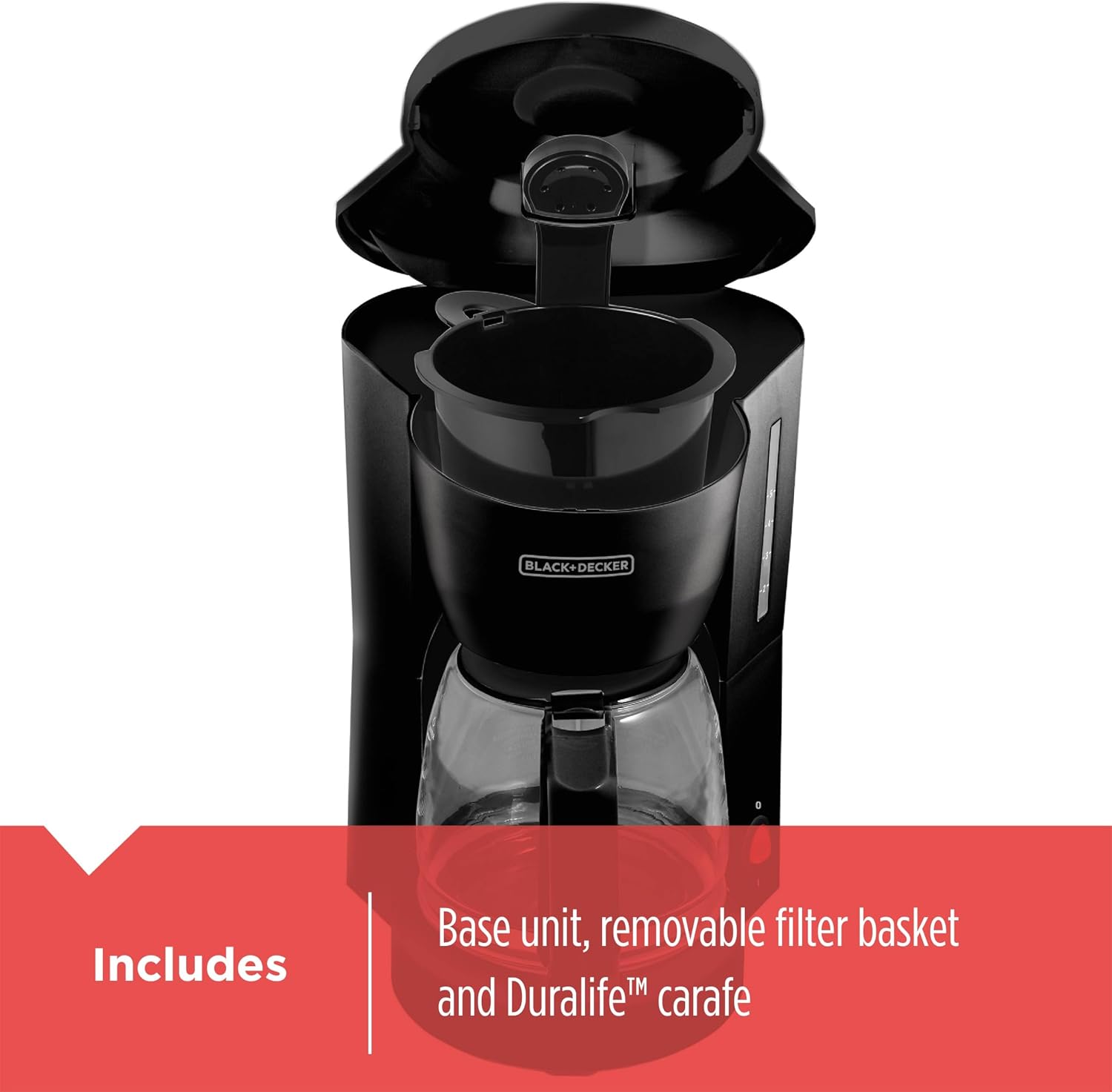 BLACK+DECKER Single-Serve Coffee Maker with 50oz Reservoir
