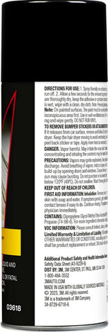 3M Adhesive Remover 12 oz (Pack of 6) – Low VOC, CARB Compliant, Fast-Acting Residue-Free Solvent Removes Adhesives, Stickers, Tape, Tar & Wax – Safe on Automotive Paint, Glass & Vinyl