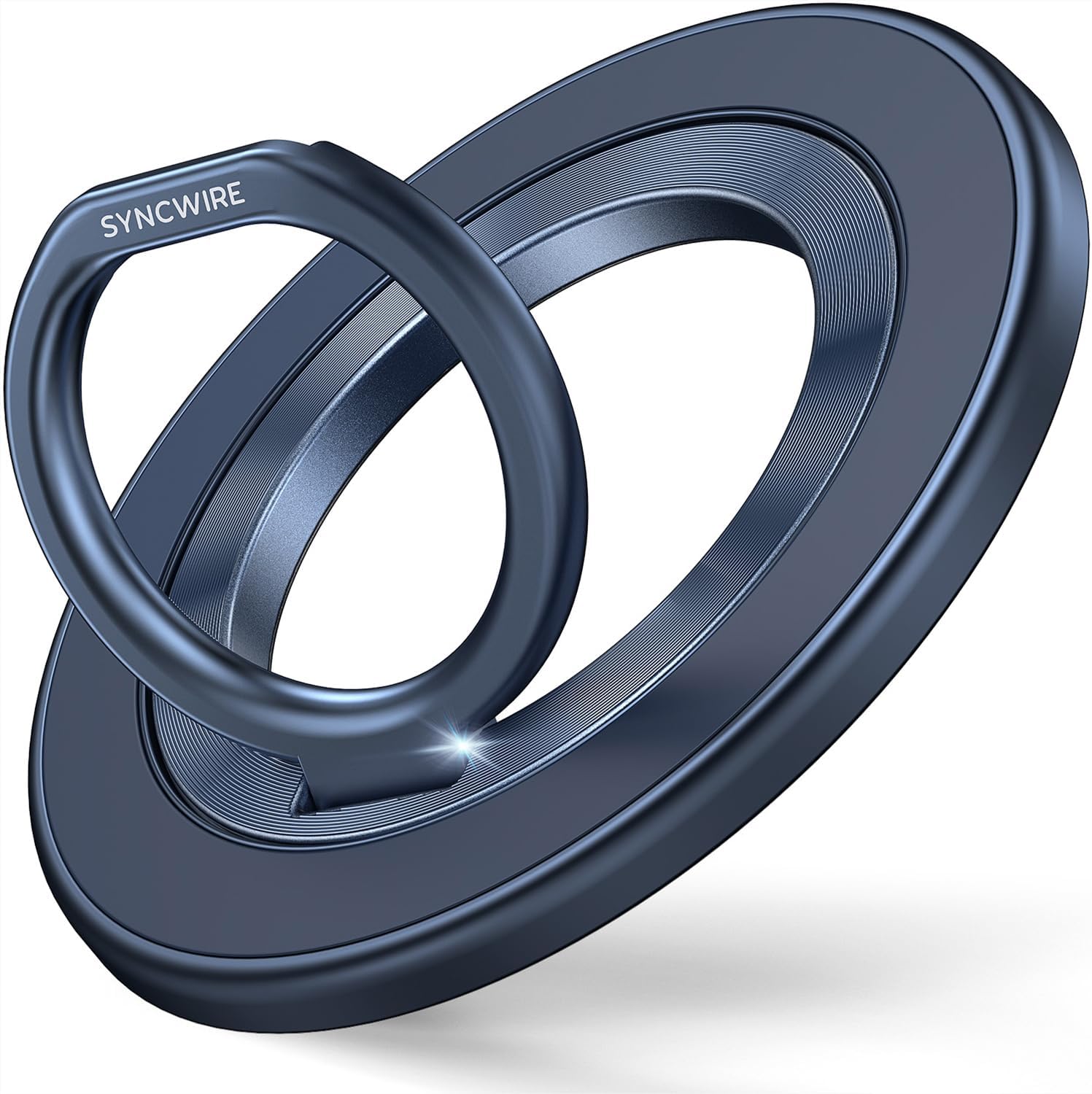 SYNCWIRE for MagSafe Phone Grip, Magnetic Phone Ring Holder - Titanium Blue