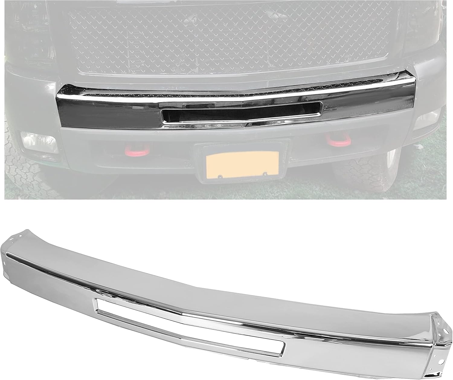 ECOTRIC Impact Bar Compatible with 2007-2013 Silverado 1500 2500 3500