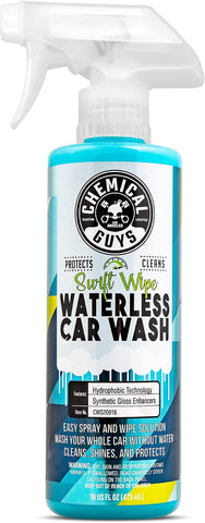 Chemical Guys, Swift Wipe Waterless Car Wash Spray, High Lubrication, 16 oz