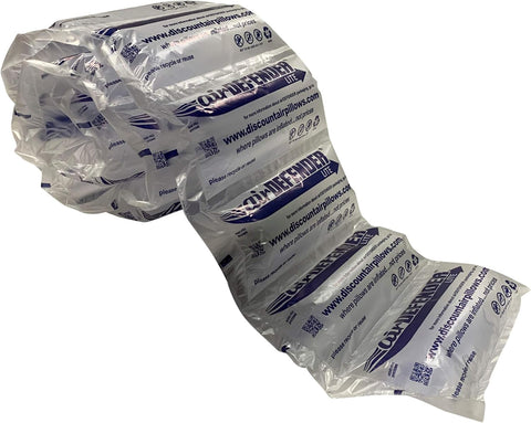 165 count 4x8 airDEFENDER air pillows 20 gallon 2.66 cubic feet void fill cushioning shipping packing package