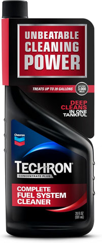 Chevron 67740-CASE Techron Concentrate Plus Fuel System Cleaner - 12 oz. (Pack of 6)