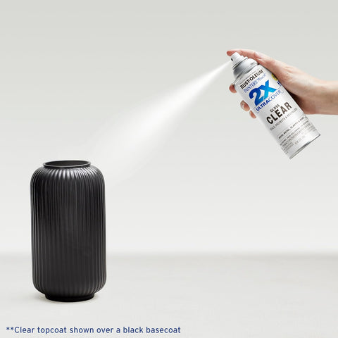 Rust-Oleum Painter's Touch 2X Ultra Cover Spray Paint, Gloss Clear