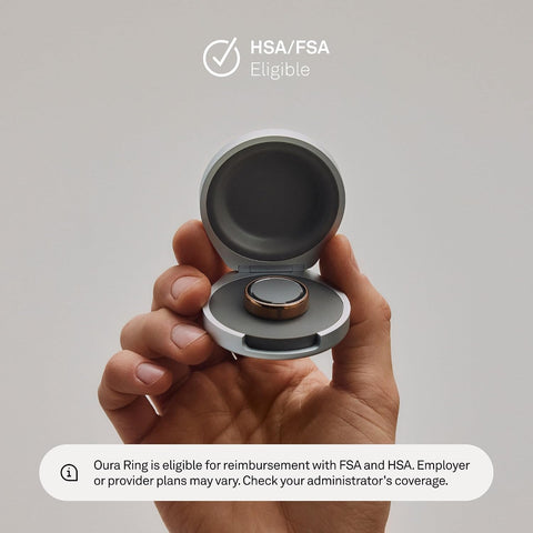 Oura Ring 5 Official Charging Case - Size 8