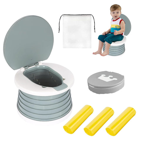 Portable Potty for Toddler,Travel Potty Seat for Toddler,Travel Toilet Kids