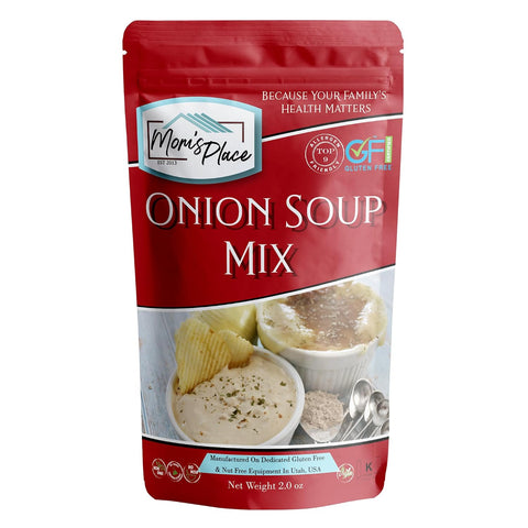 Mom's Place Gluten-Free Onion Soup & Dip Mix, Vegan, Dairy Free, 2 oz