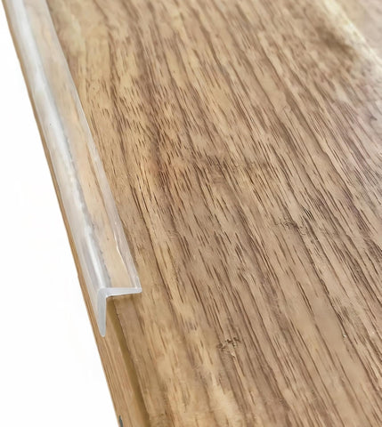 Edge Protector 100% Silicone Baby Proofing Thin Corners Guards, Clear, 3 FT