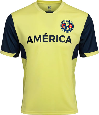 Icon Sports Officially Licensed Club America Game Day Jersey-Inspired Shirt - Unisex Adult