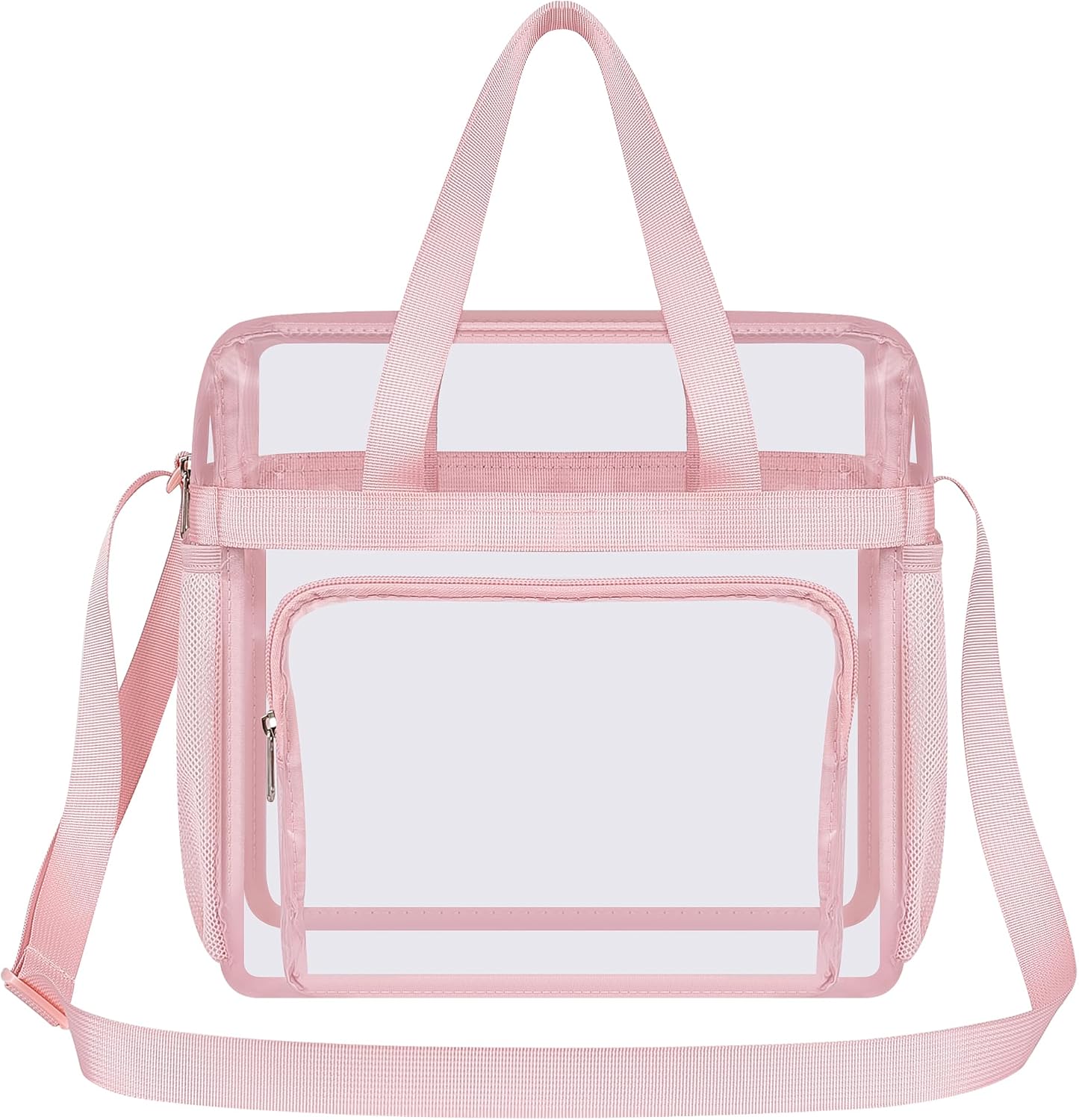 Oraben Clear Tote Bag Clear Bag Stadium Approved 12x6x12 Stadium Bag for Work, Sports Games,Gym