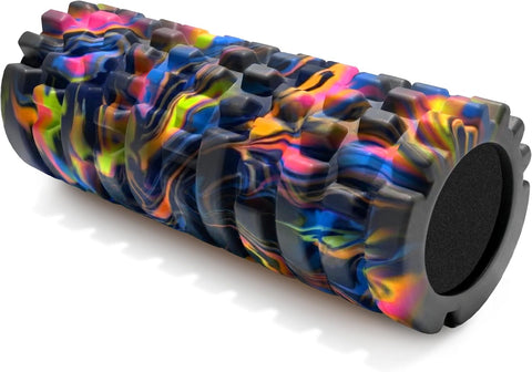 321 STRONG Patented 3-Zone Massage Roller, Medium Density for Exercise