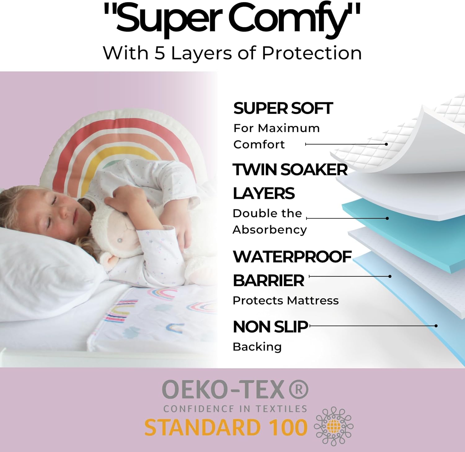 Hygge Sheets® Potty Training Pee Pads for Kids, Toddlers