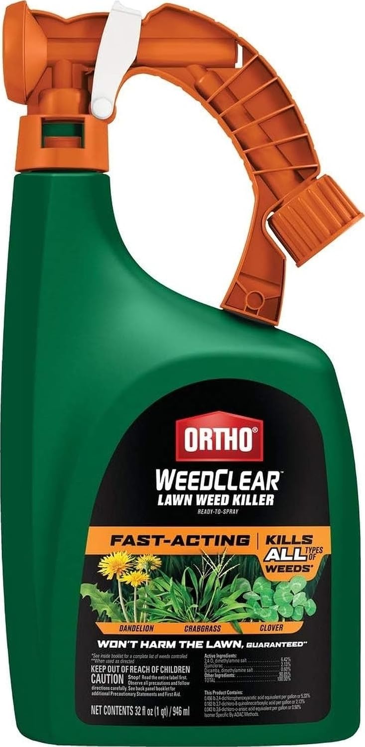 Ortho WeedClear Lawn Weed Killer Ready-to-Spray, 32 fl. oz.