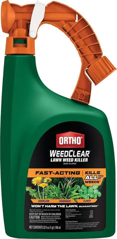 Ortho WeedClear Lawn Weed Killer Ready-to-Spray, 32 fl. oz.