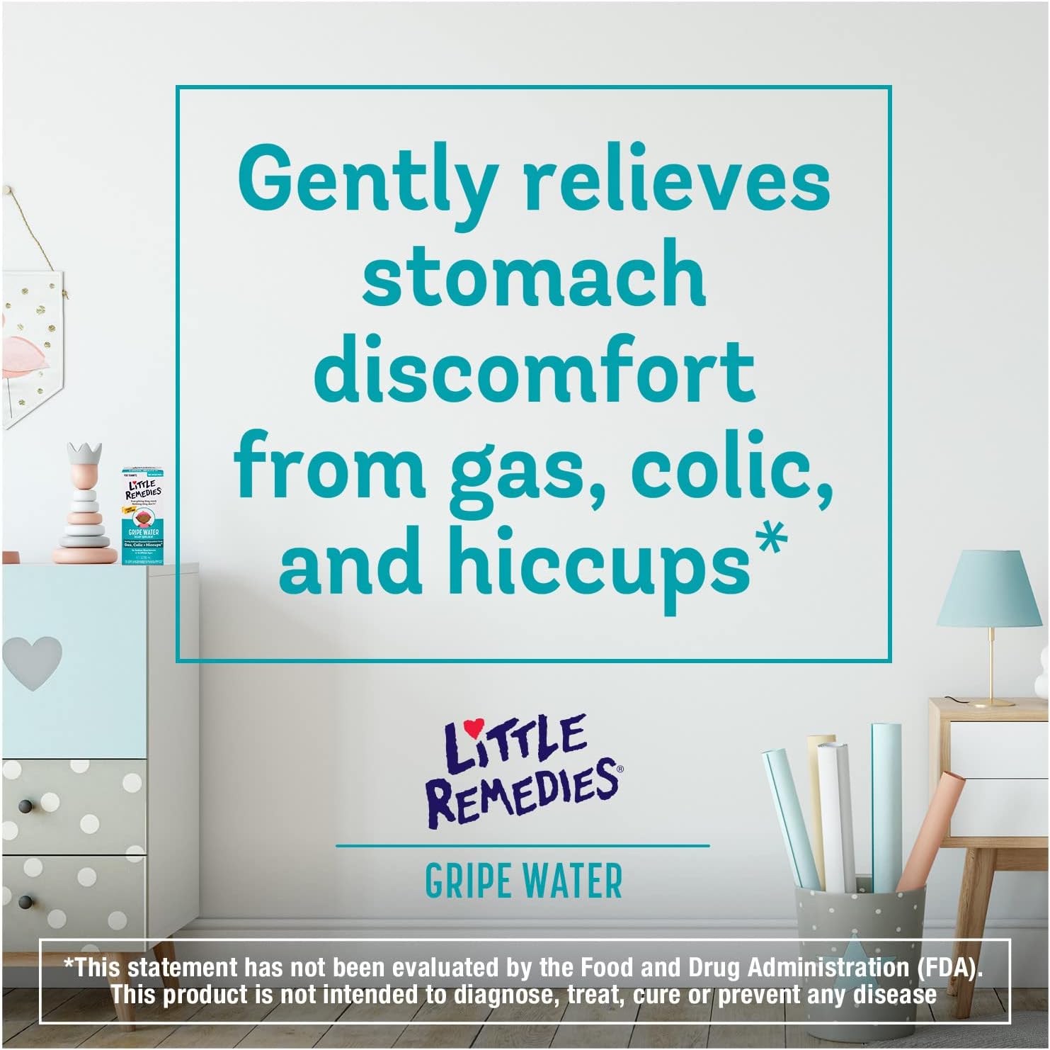 Little Remedies Gripe Water with Chamomile, Baby Gas Relief, 4 Fl Oz