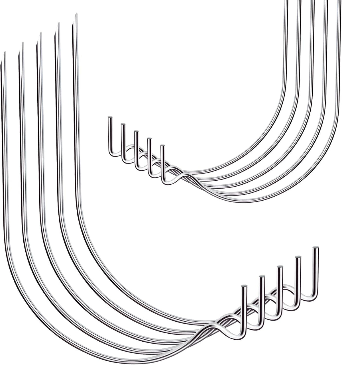 FURHUA 30pcs Super Hook Picture Hangers, Drywall Hooks for Hanging Pictures, Wall Hooks, Picture Hanging Kit，Hang Shelves, Mirrors, Art, Clock