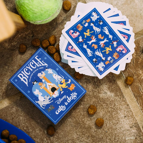 Bicycle Disney Cats and Dogs Playing Cards Lady Tramp Chesire 1 Deck