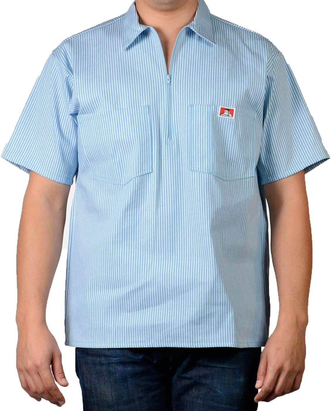 Ben Davis Short Sleeve 1/2 Zip Shirt
