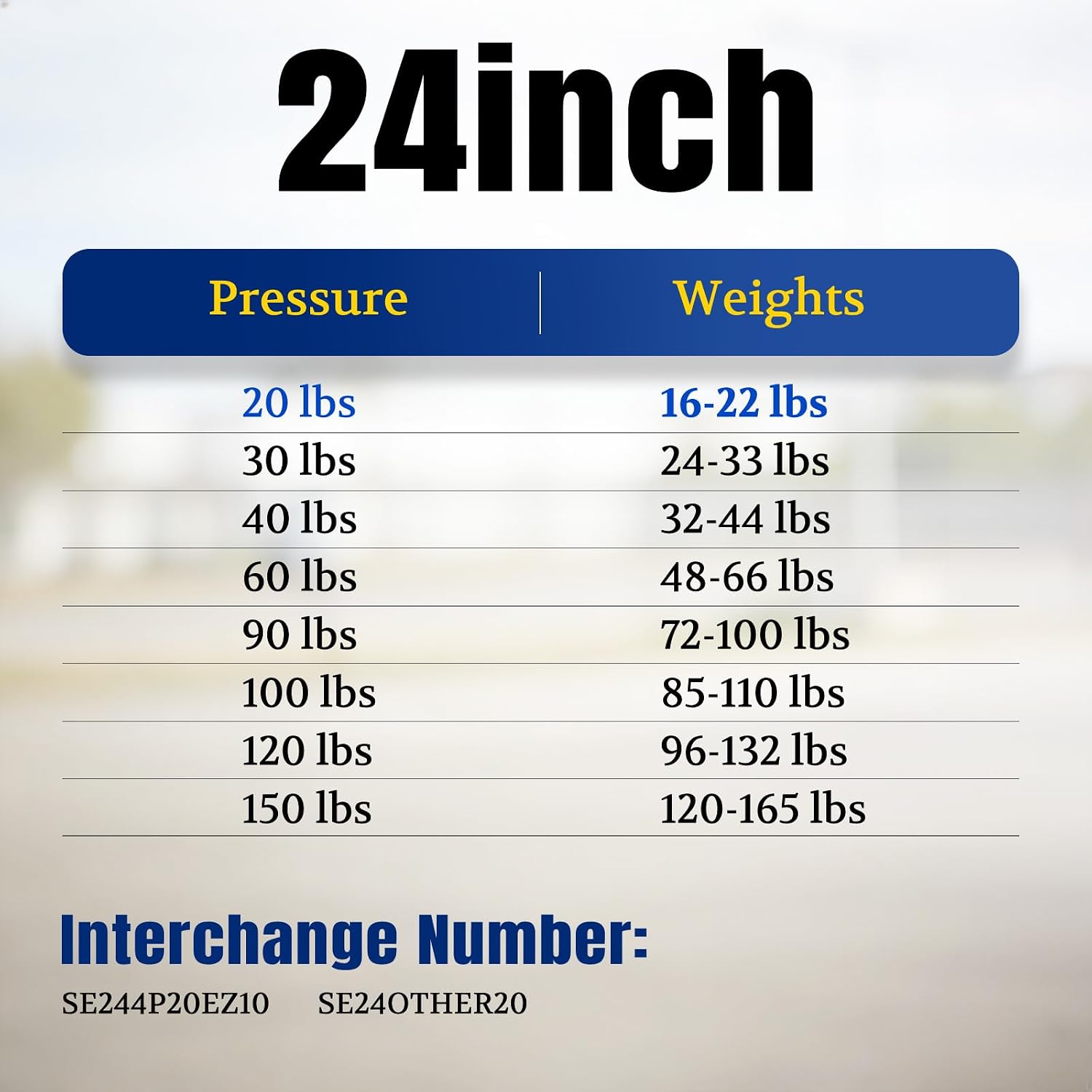 ARANA 24 inch 20lb Gas Struts for RV Bay Door, 2 Pack