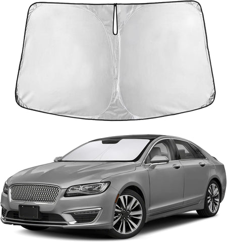 EcoNour Windshield Sunshade Compatible for Lincoln MKZ 2013-2018 2019 2020