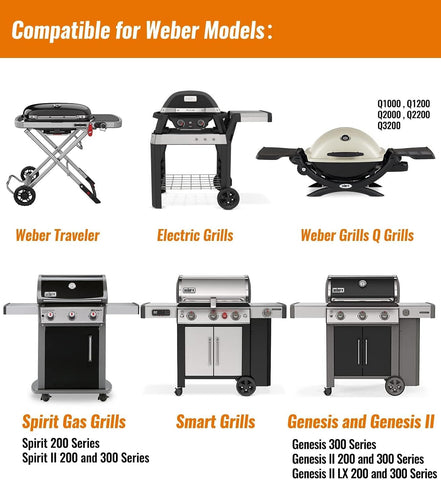 NUPICK 30 Pack 6415 Drip Pans Compatible for Weber