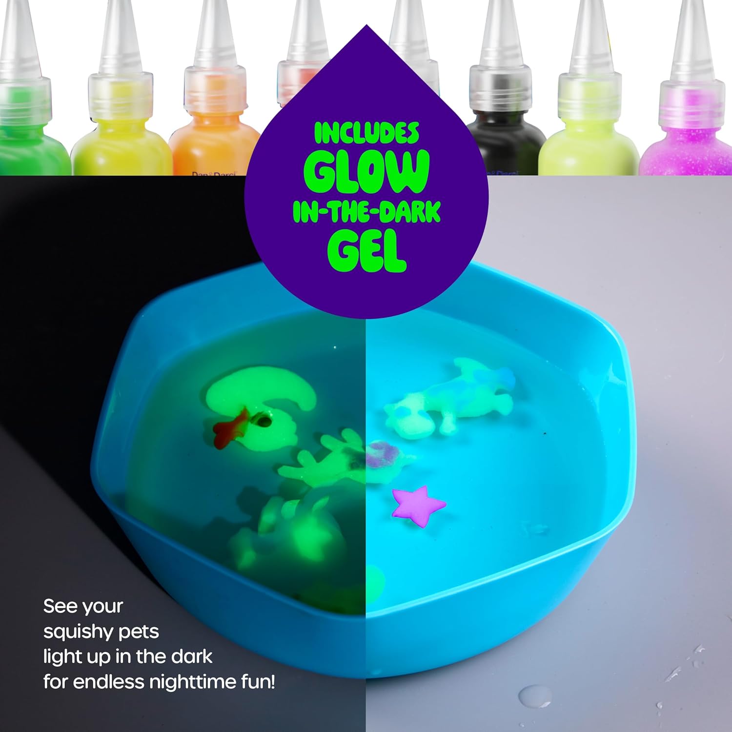 Magic Gel Water Pets Kit for Kids - Gifts for Kids - Squishy Maker Set