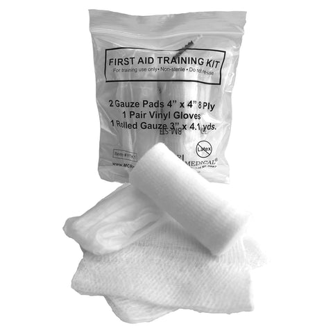 First Aid Training Kits, Basic 100-Pack | MCR Medical