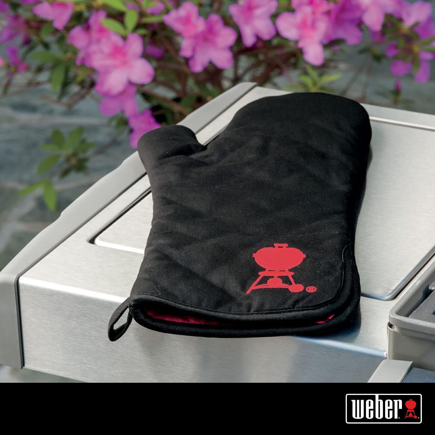 Weber® Barbecue Mitt with Red Kettle Embroidery
